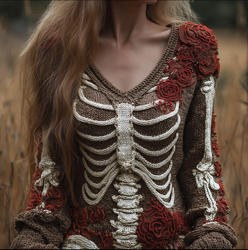 Gracefully Designed Sweater