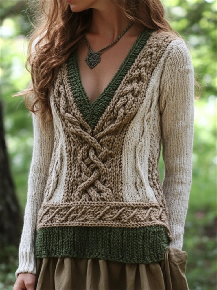 Gracefully Designed Sweater