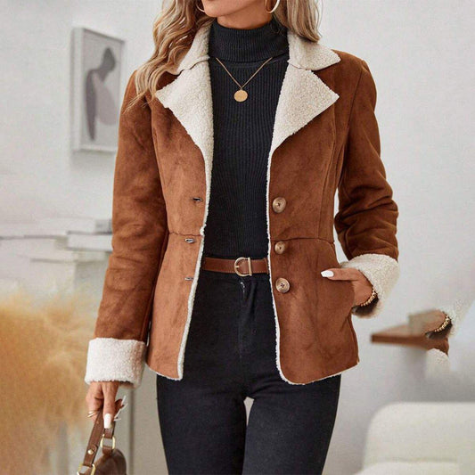 JO | Stylish women's coat with soft lining