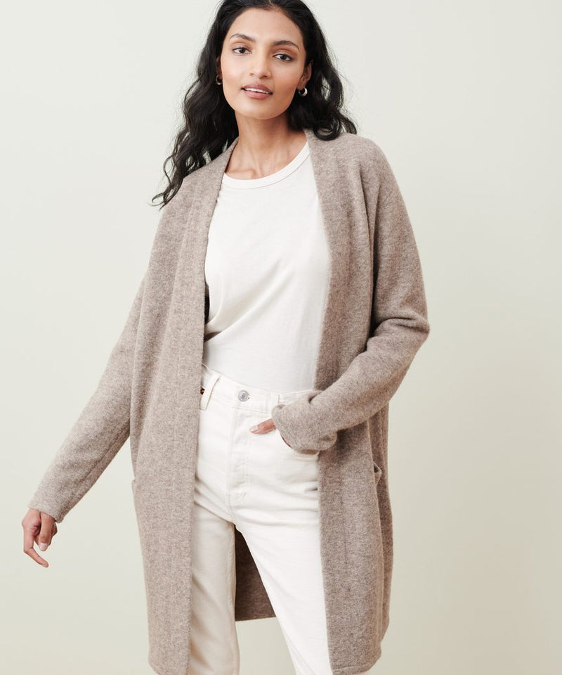 JO | Long jacket with patch pockets