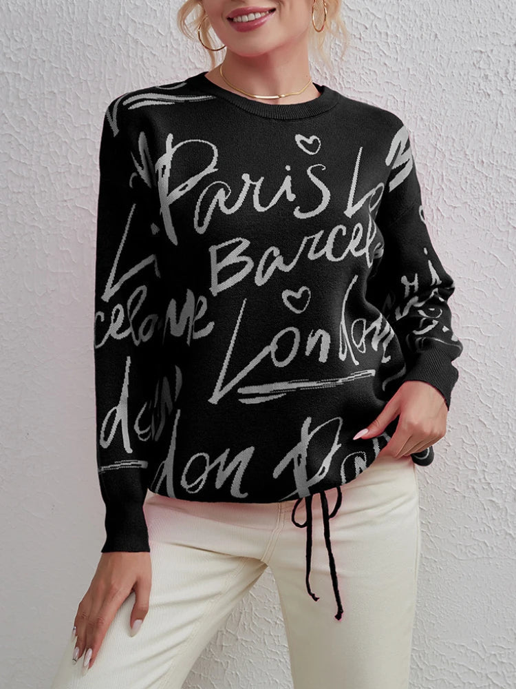 Gracefully Designed Sweater