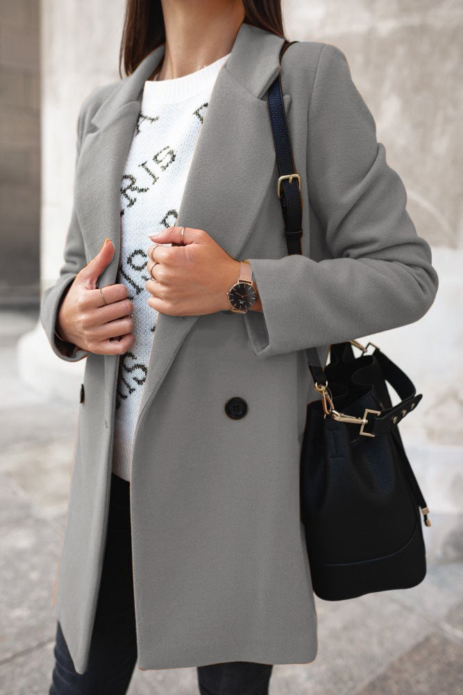 JO | Classic turtleneck jacket for women
