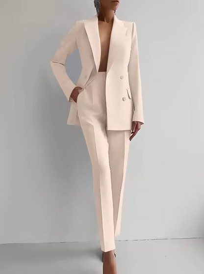 JO | Set of blazer and pleated trousers