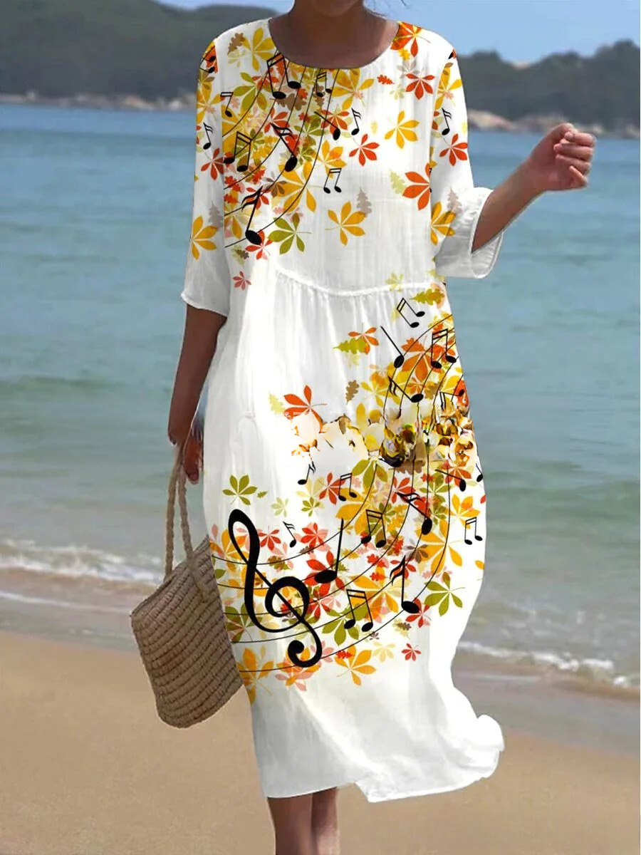 KS | Maxi dress with floral pattern