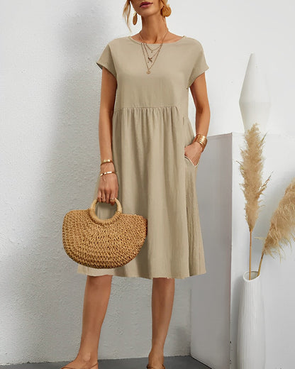 KS | Midi dress with side pocket