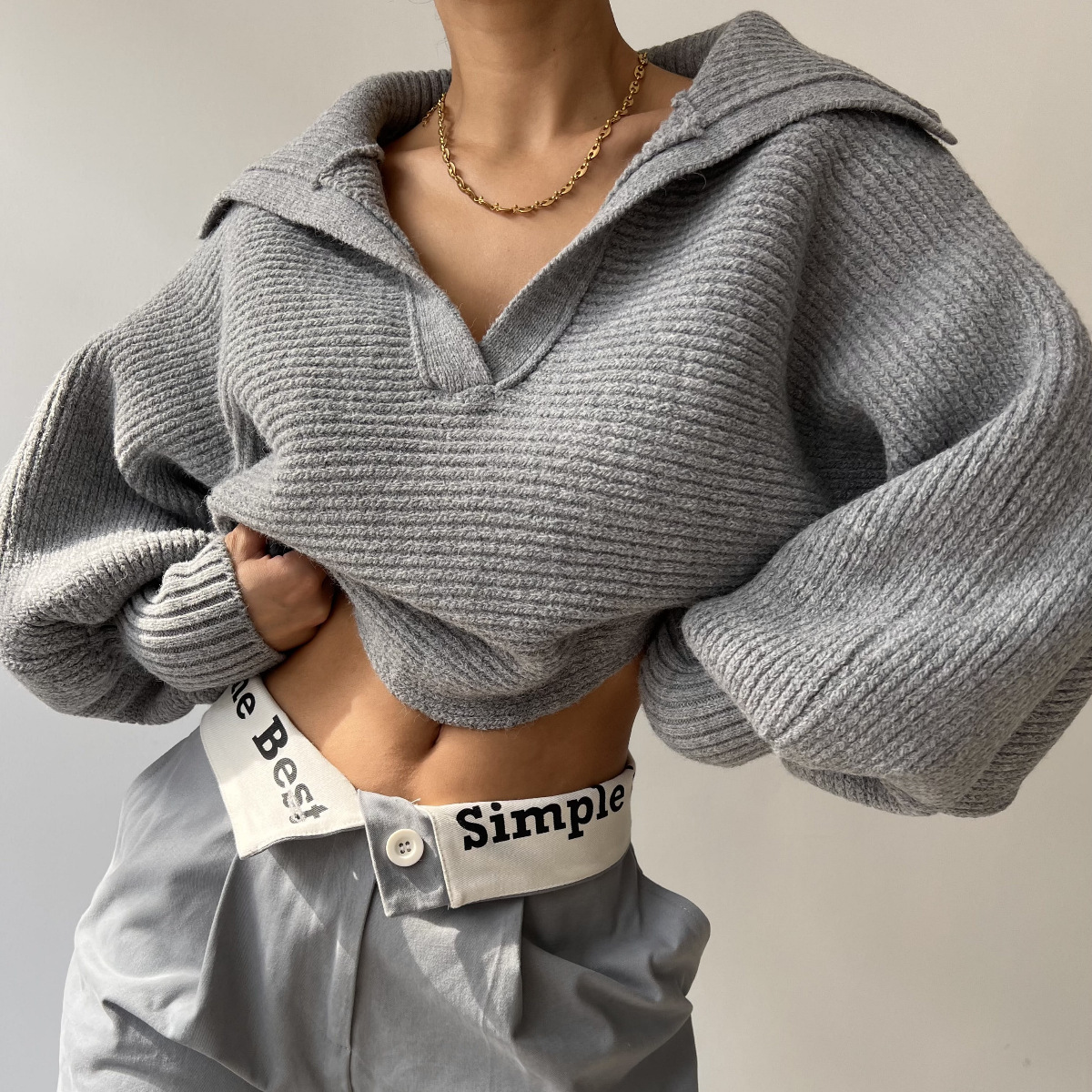 Classic Designed Sweater