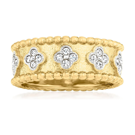 Diamond Clover Ring