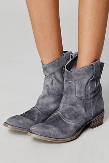 KS | Supported suede ankle boots