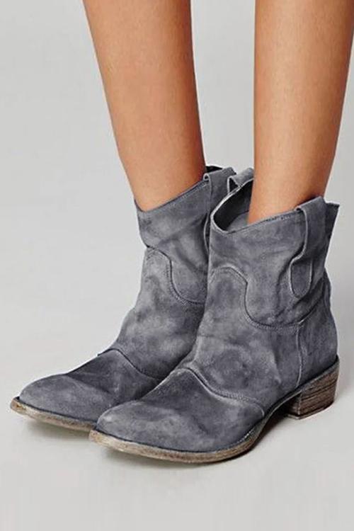 KS | Supported suede ankle boots