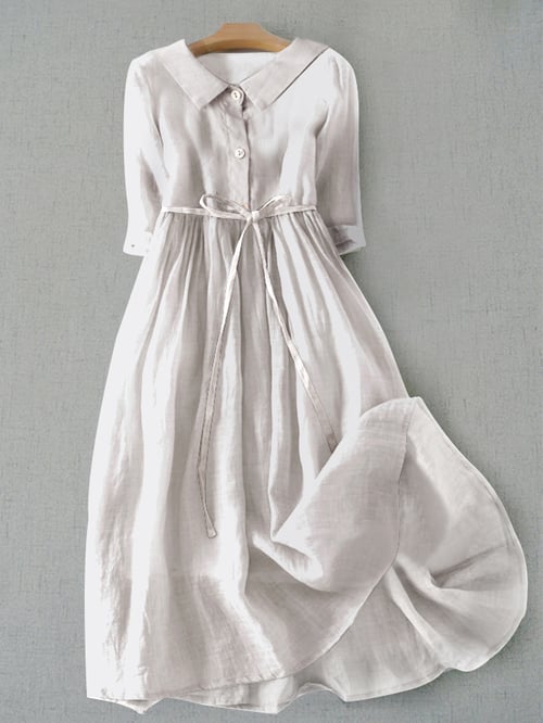 KS | Literally simple cotton dress