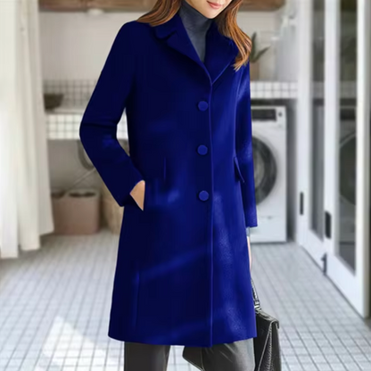 JO | Wool coat with front pocket