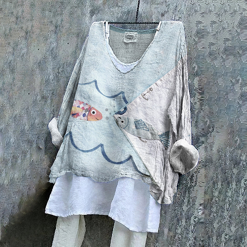Timeless Vintage Style Blouse