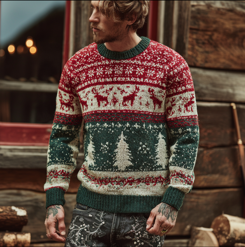 Gracefully Designed Sweater