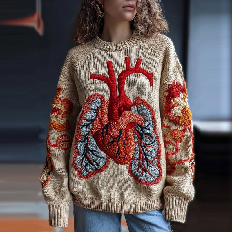 Gracefully Designed Sweater