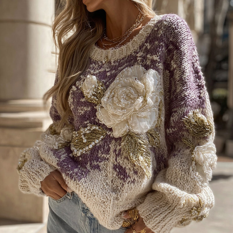 Gracefully Designed Sweater