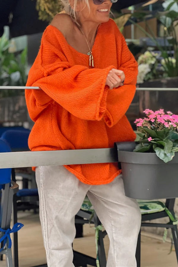 Gracefully Designed Sweater