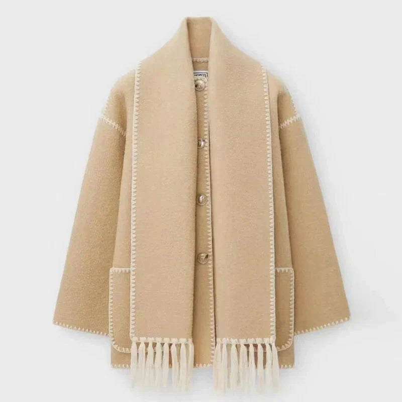 JO | Timeless tassel coat for women