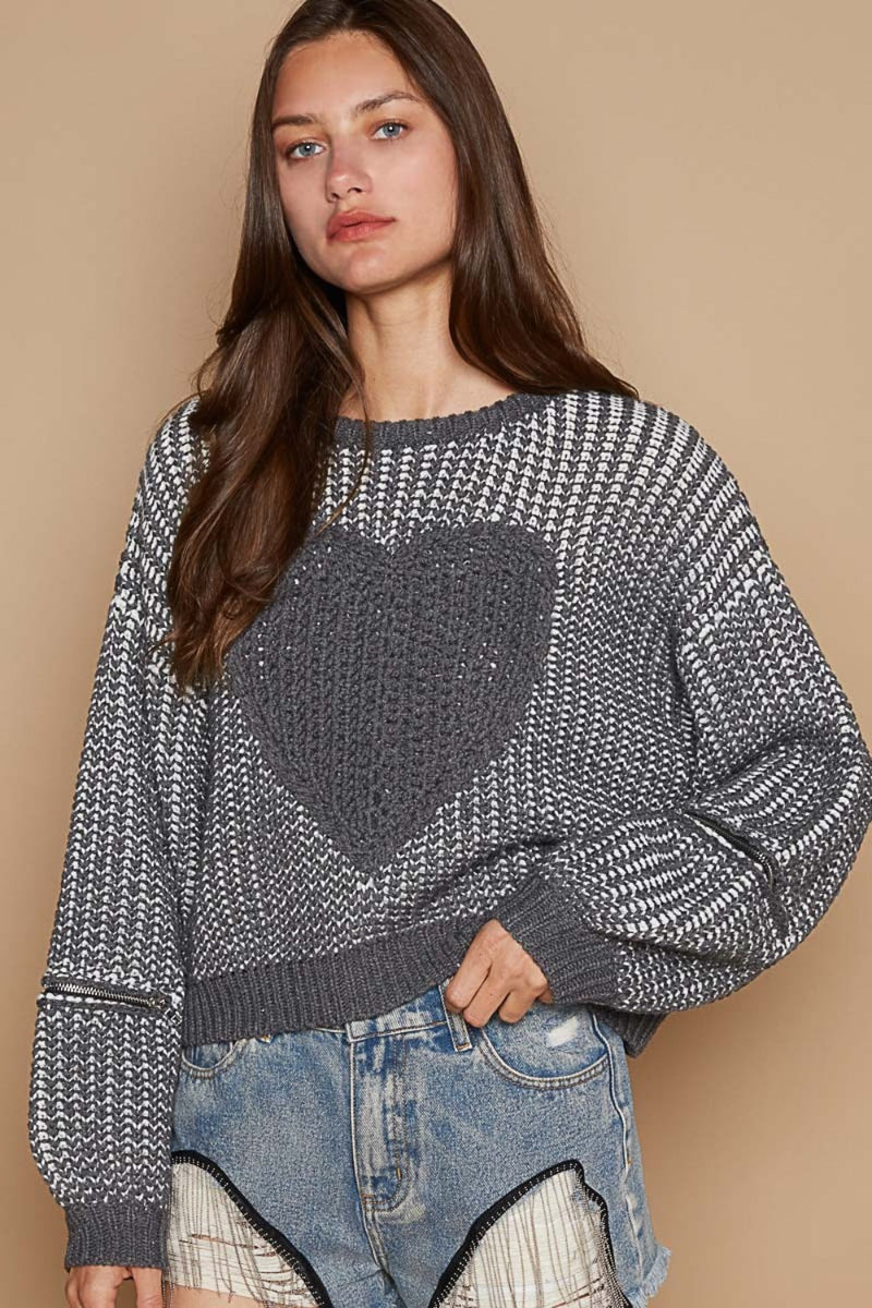 Gracefully Designed Sweater