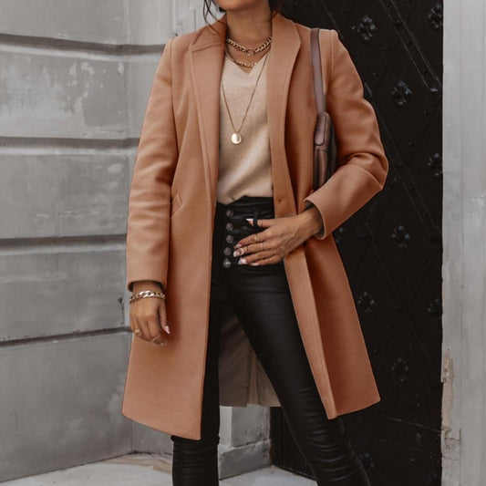 JO | Long cashmere jacket