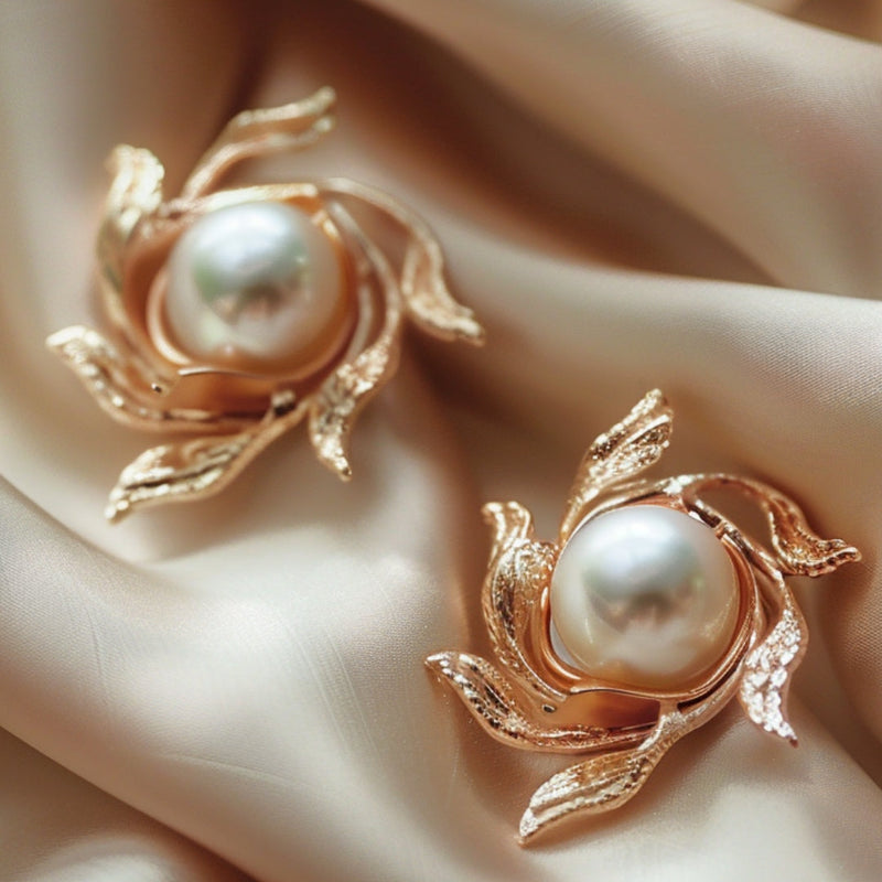 Beautiful Pearl Earring with Unique Style
