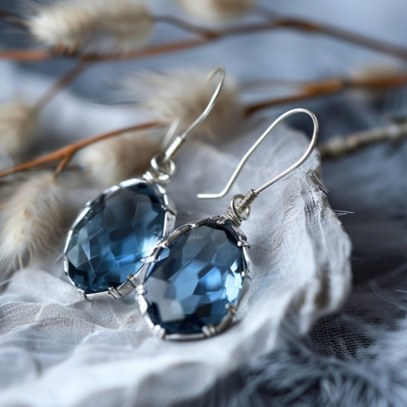 Delicate Artisan Silver Earring
