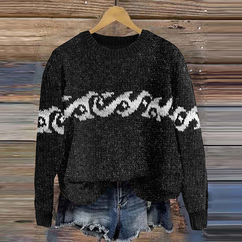 Gracefully Designed Sweater