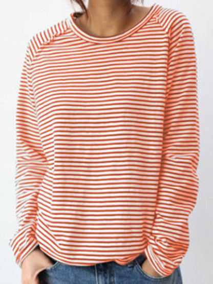 KS | Striped long-sleeved top
