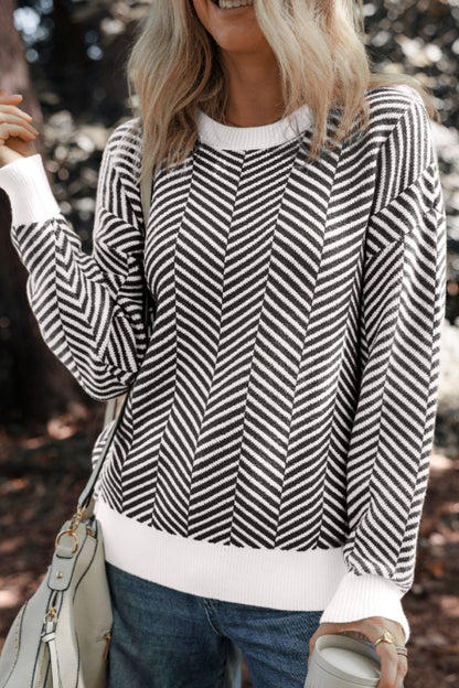 Gracefully Designed Sweater