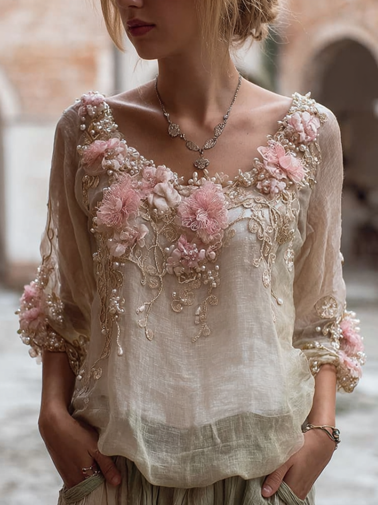 Vintage Inspired Top