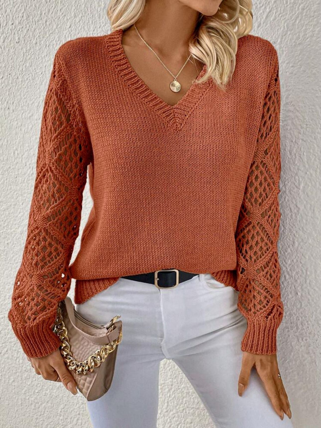 Gracefully Designed Sweater