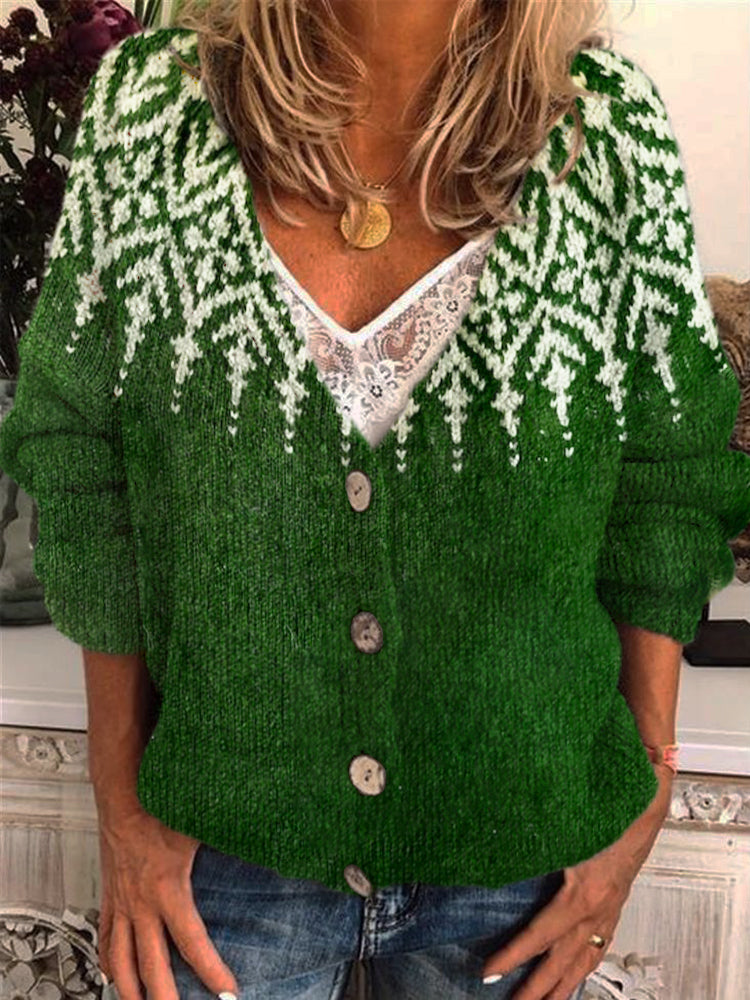 Gracefully Designed Sweater