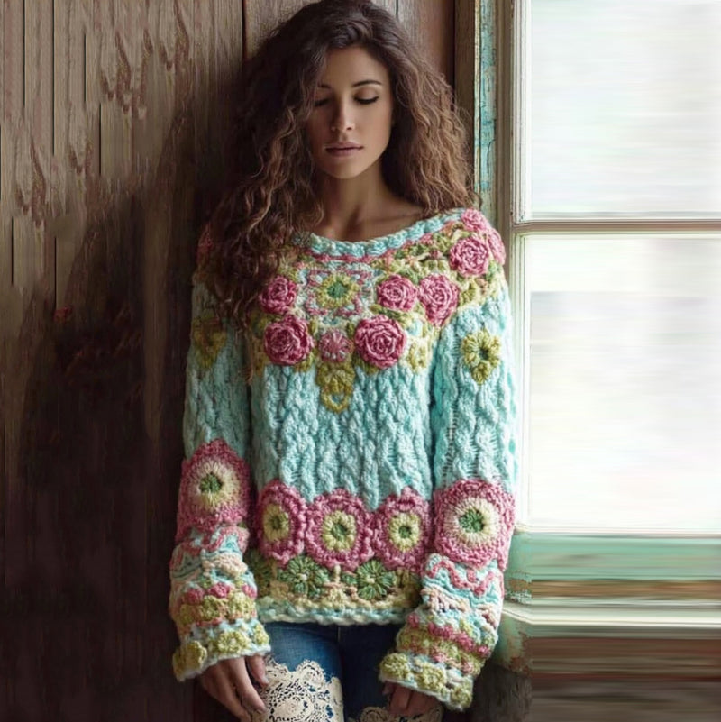 Gracefully Designed Sweater