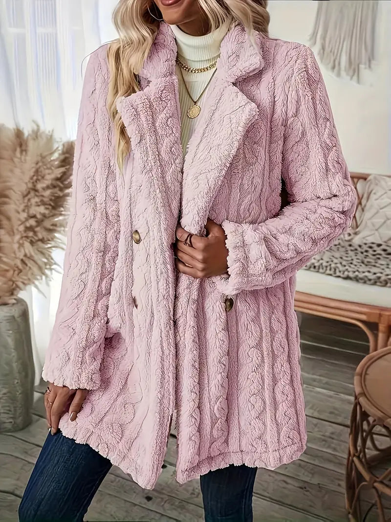 JO | Soft, single-colored, long-sleeved thermal jacket