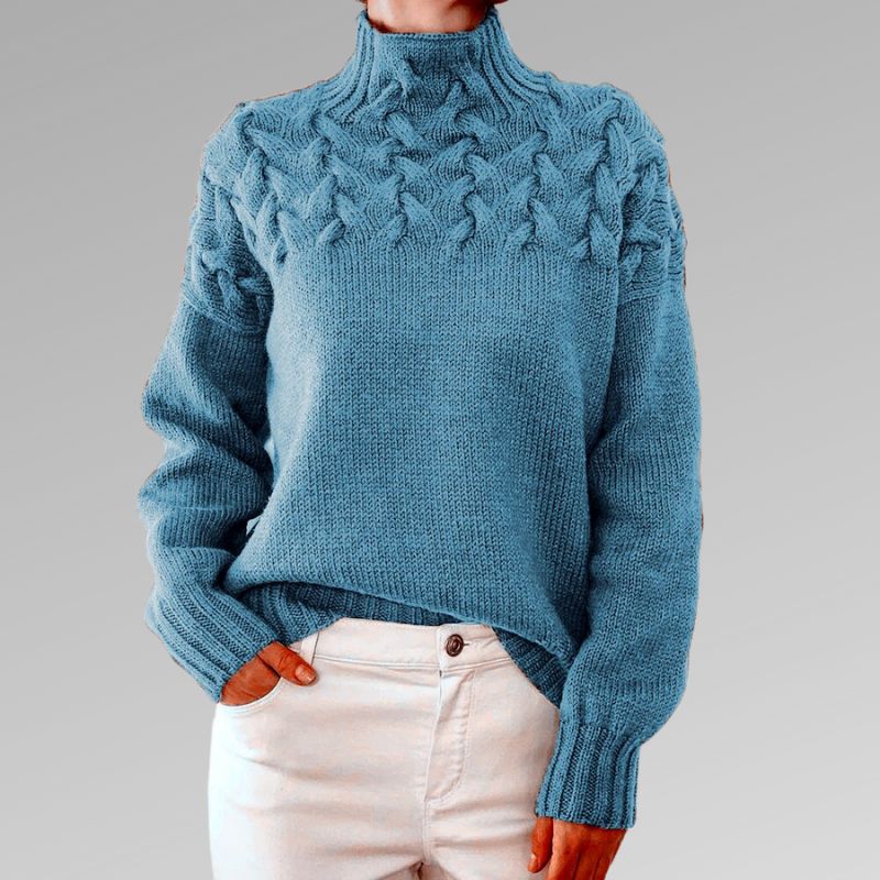 JO | Elegant and warm turtleneck sweater
