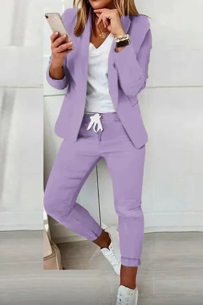 JO | Long-sleeved blazer and trousers