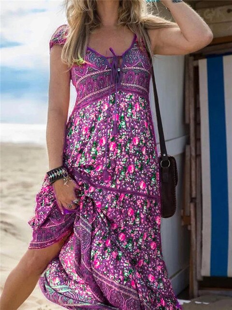 KS | Boho maxi dress