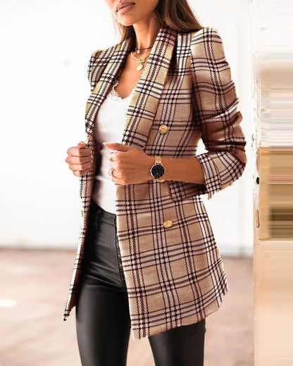 JO | Elegant collection - Detailed texture, golden buttons - Perfect for work or elegant occasions