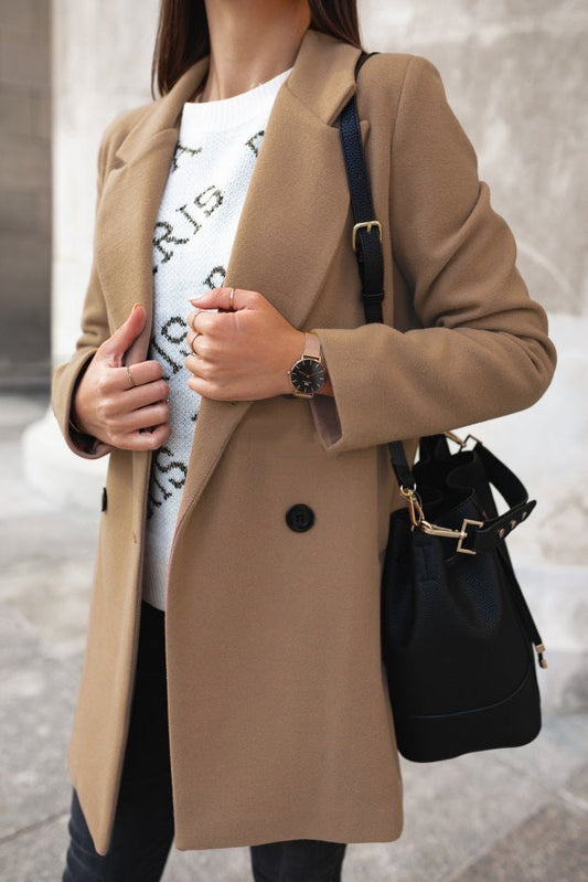 JO | Classic turtleneck jacket for women