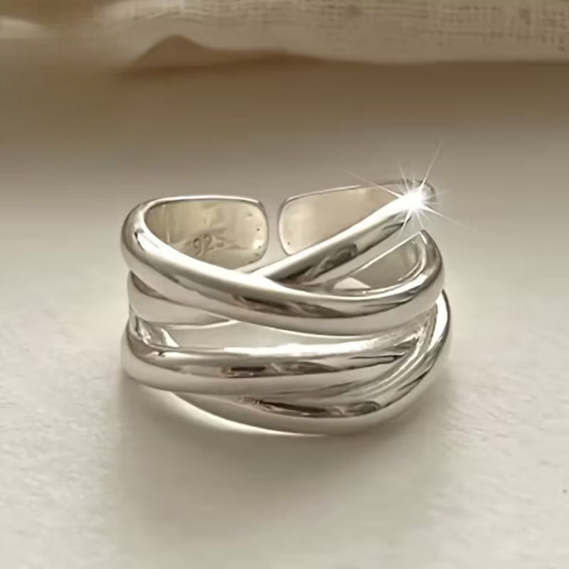Romantic Silver Ring for Special Moments