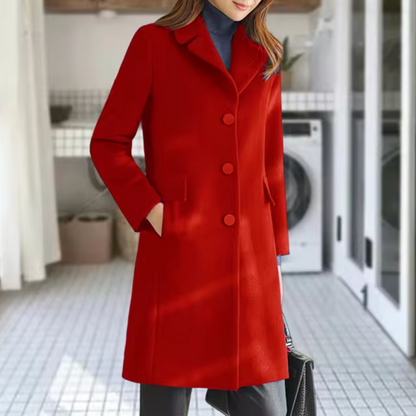 JO | Wool coat with front pocket