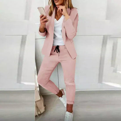 JO | Long-sleeved blazer and trousers