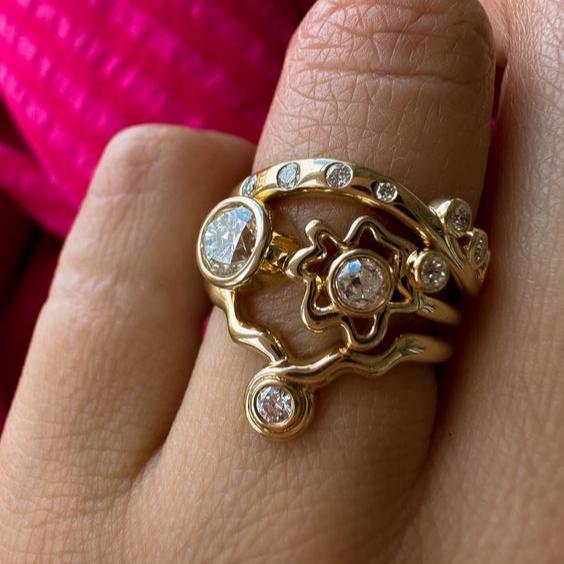 Delicate Artisan Gold Set