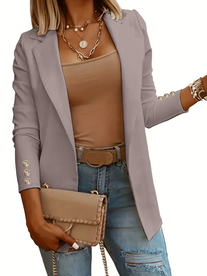 JO | elegant long-sleeved blazer for spring