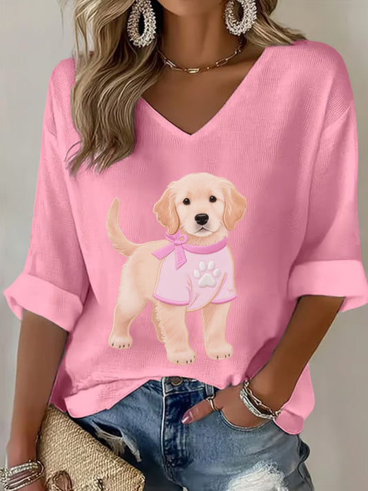 Comstylish Women's Casual Animal T-shirt
