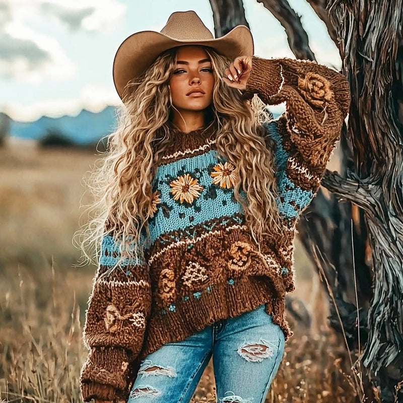 Gracefully Designed Sweater