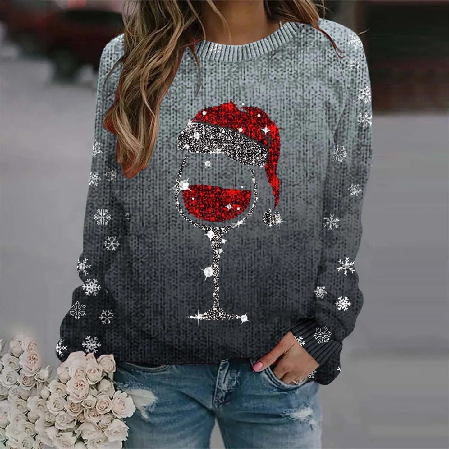 Gracefully Designed Sweater