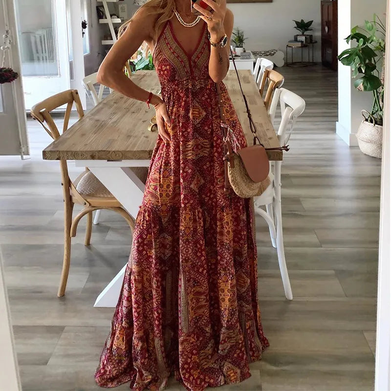 KS | Boho maxi dress