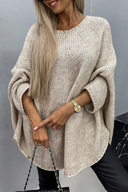 Paula® | Comfortable knitted sweater with a crew neck