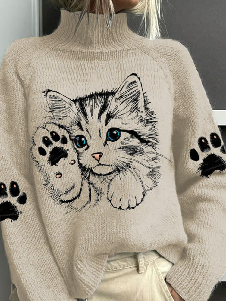 Gracefully Designed Sweater