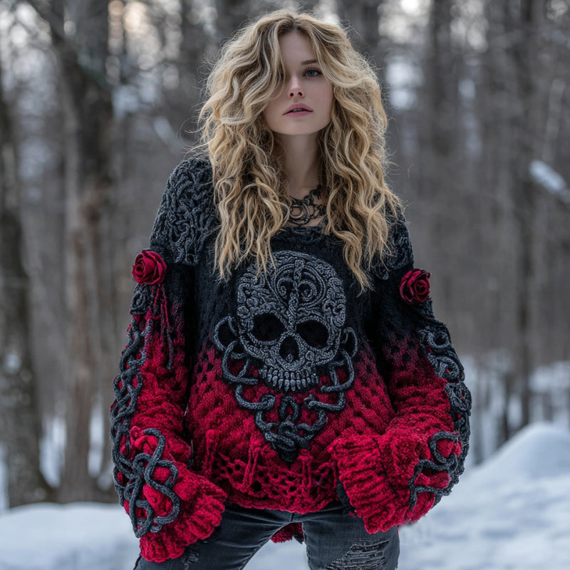 Gracefully Designed Sweater